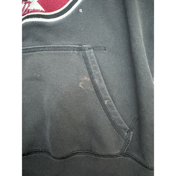 Nike FSU Seminoles Logo Hoodie Sweatshirt Small Black Center Swoosh NCAA - Picture 4 of 12